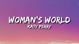 Katy Perry  WOMAN’S WORLD Lyrics [upl. by Fording]