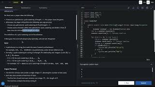 Codechef Starters 129 Division 3  Palindromic Substrings [upl. by Candida490]