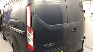 Ford Transit Custom Security Upgrade of the Ford Alarm amp Extra Lock Installations [upl. by Ibrab]