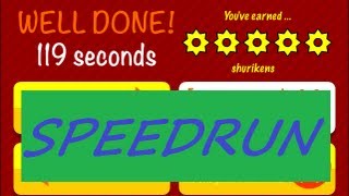 ClickPLAY Time  Speedrun Guide 5 Shurikens [upl. by Ardel523]