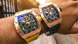 Relojes Richard Mille – RM 1101 vs RM 1103 Reseña de relojes de lujo [upl. by Rimas]