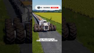 Record wheat trailer amp Kaç tane römork var  amp How many trailers are there fs22 shorts [upl. by Inhoj]