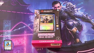 Kamigawa Neon Dynasty Commander Deck Buckle Up Unboxed [upl. by Blackmun]