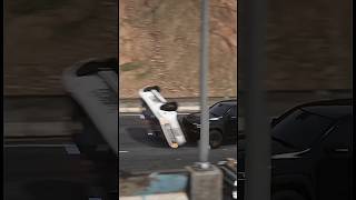 1500Hp 6x6 Ram TRX Flip Cops car on HIGHWAY [upl. by Ahseryt]