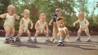 Evian  Babies Rappers Delight Commercial [upl. by Hibbs259]