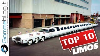 MOST EXPENSIVE CAR  TOP 10 Limos Vehicles in the World  You MUST SEE [upl. by Drawyeh]