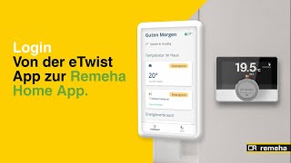 Remeha Home App  Einloggen [upl. by Nive193]