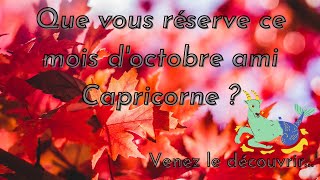 Horoscope Capricorne Octobre 2020 [upl. by Rock]