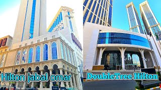 Hilton Hotel Distance To Al Haram 🕋  DoubleTree Hilton Jabal Omar amp Hilton Jabal Omar Makkah Hotel [upl. by Marvel]