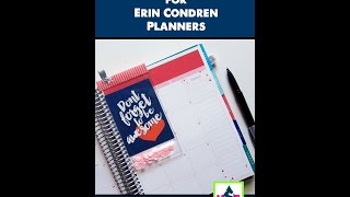 DIY Bookmarks for Erin Condren Planners [upl. by Lourie128]