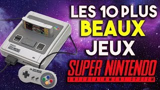 Les 10 plus BEAUX jeux de la SNES  Super Nintendo [upl. by Ahseal]