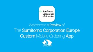 Sumitomo Corporation Europe  Mobile App Preview  SUM117W [upl. by Lletram]