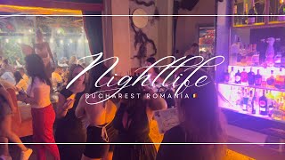 Nightlife in Bucharest Romania 🇷🇴 [upl. by Aicirtan]