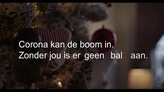 Kerstwensen 2024 voor vrienden met tekst rond Corona [upl. by Dnilasor]