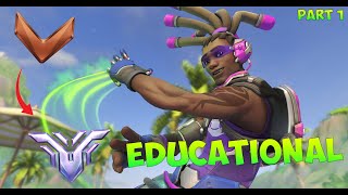 EDUCATIONAL Unranked to GM Support Part 1  Overwatch 2 [upl. by Prebo]