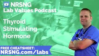 Thyroid Stimulating Hormone Nursing Considerations Normal Range Nursing Care Lab Values Nursing [upl. by Law]