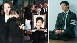 Kim Soo Hyun Ji Chang Wook Seo In Guk amp Many Stars Burst Crying Farewell at Song Jae Rim Funeral [upl. by Audris693]