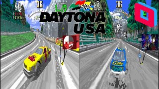 Daytona USA ScullyWolf Vs Dika S Beginner Parsec Vs Mode 1 [upl. by Trella526]