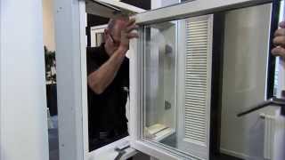 How to seperate sash from frame on Rationel AURAPLUS Sideswing windows [upl. by Glogau]