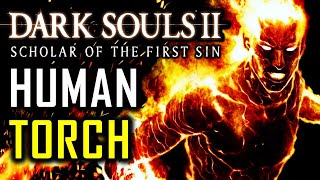 Can You Beat Dark Souls 2 By Setting Yourself on Fire Torch amp Immolation Only [upl. by Durno693]