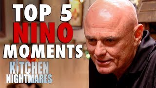 TOP 5 NINO MOMENTS  Kitchen Nightmares [upl. by Wise]