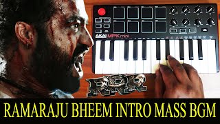 RRR  Ramaraju For Bheem  Mass Intro Bgm By Raj Bharath  MMKeravani  SS Rajamouli [upl. by Larual]