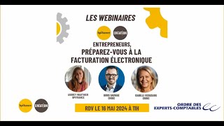 Entrepreneurs préparezvous à la facturation électronique [upl. by Ardnaek194]