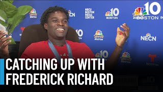 Catching up with Olympic gymnast Frederick Richard [upl. by Ailen]