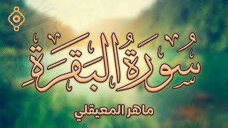 Surah Al Baqarah Maher Al Muaqliسورة البقرة مع الدعاء ماهر المعيقلي [upl. by Psyche]