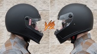 Biltwell Lane Splitter vs Simpson Street Bandit [upl. by Ronoel]