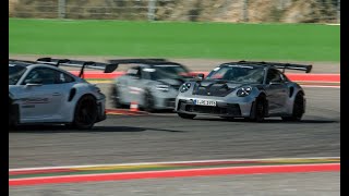 Porsche 992 GT3 RS at SpaFrancorchamps  234 pace  Serge Track Days GT3RS [upl. by Gnivri]