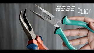 Nose Pliers  How To Use  Basic DIY Hand Tools for Household project [upl. by Godber268]