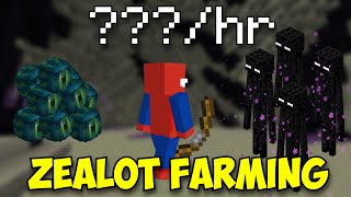 How To ZEALOT farm in Hypixel Skyblock How Much Does ZEALOT Grinding Make EASY MONEY MAKING METHOD [upl. by Stambaugh]