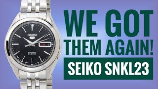 Never thought this watch would come back Seiko SNKL23 [upl. by Aiyekal]