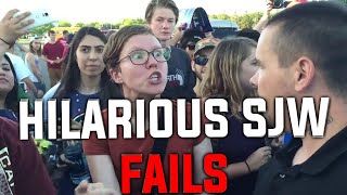 TOP 10 TIMES SNOWFLAKE SJW GETTING OWNED MOMENTS [upl. by Nellac]