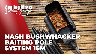 Nash Bushwhacker Baiting Pole System 15m – Carp Fishing Product Spotlight [upl. by Boyse]