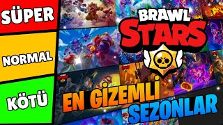 EN GİZEMLİ BRAWL STARS SEZONU  Brawl Stars Katman Listesi [upl. by Mathian401]