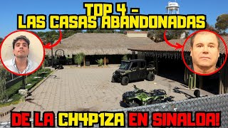 TOP 4  LAS 4 CASAS ABANDONADAS DE LA CH4P1Z4🍕EN CUL1AC4N 😰 [upl. by Yentnuoc811]