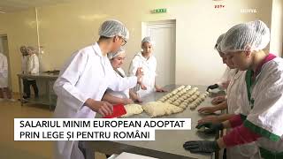 SALARIUL MINIM EUROPEAN ADOPTAT PRIN LEGE ȘI PENTRU ROMÂNI [upl. by Ayotal684]