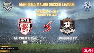 November 27th WSF Div 1 Ak Colo Colo SC vs Mudded FC [upl. by Salakcin]