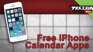 3 Awesome Free iPhone Calendar Apps [upl. by Ecire521]