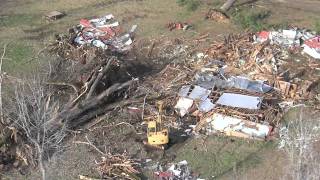 Chilton County Tornado Damage 1232012 [upl. by Uzzial]