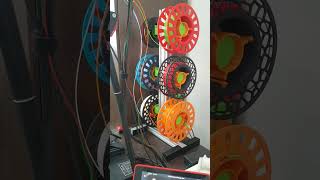 New SpoolRewinder in action 3DPrinting SMuFF [upl. by Varian653]