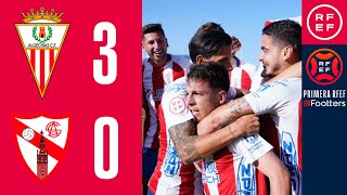 RESUMEN  Algeciras CF 30 Sevilla Atlético  PrimeraRFEF  Jornada 35  Grupo 2 [upl. by Jaela]