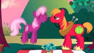 MLP FiM  Cheerilee and Big Macintosh  Multi Language [upl. by Ralina]