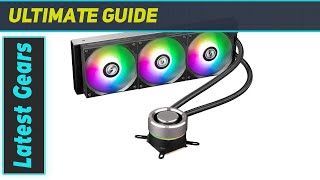 Lian Li GA360B Galahad AIO 360 RGB Black CPU Liquid Cooler Unbeatable Cooling Power [upl. by Leoni]