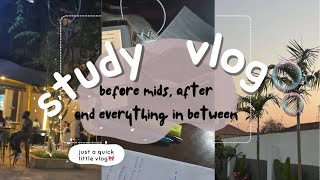 VLOG🎧midsemester prep  bad hair day rant  spiritual chitchat🎀 [upl. by Epuladaug]