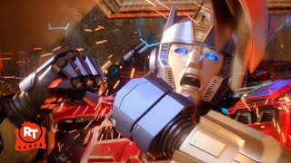 Transformers One 2024  Optimus vs Airachnid Scene  Movieclips [upl. by Enilesoj880]