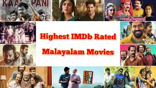 Top 30 Highest IMDb Rated Malayalam Movies of All Time That you Must watch [upl. by Ahseined]