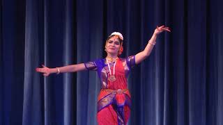 Bharatanatyam Arangetram PadamGovardhana Giri [upl. by Lednam]